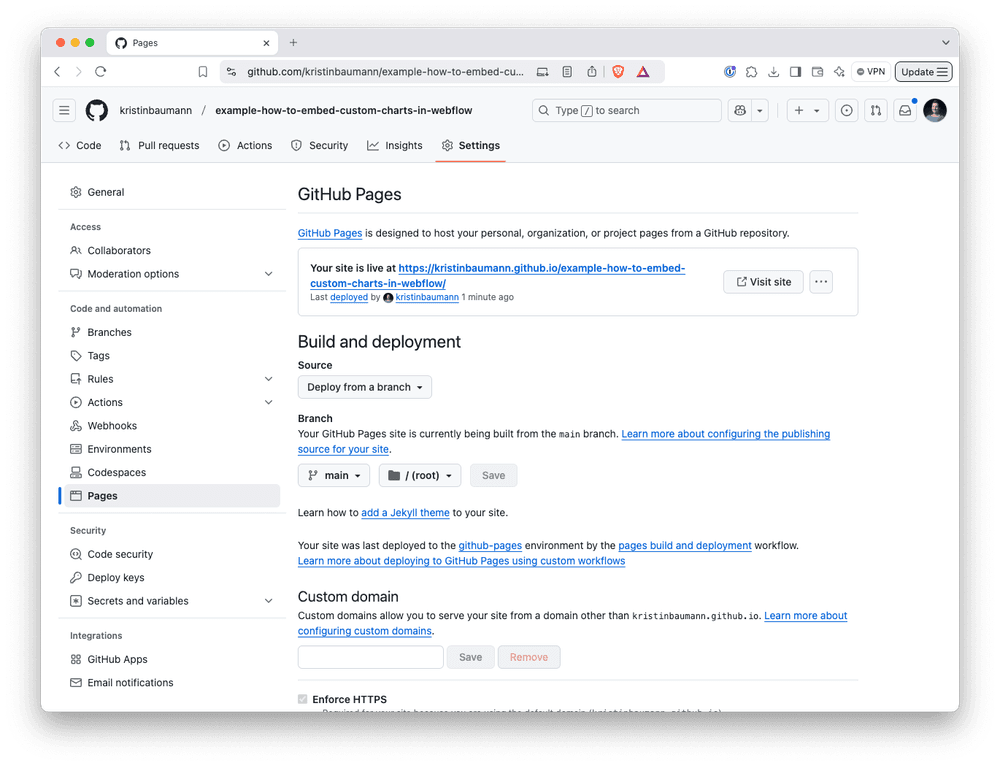 blog post embed webflow github 2