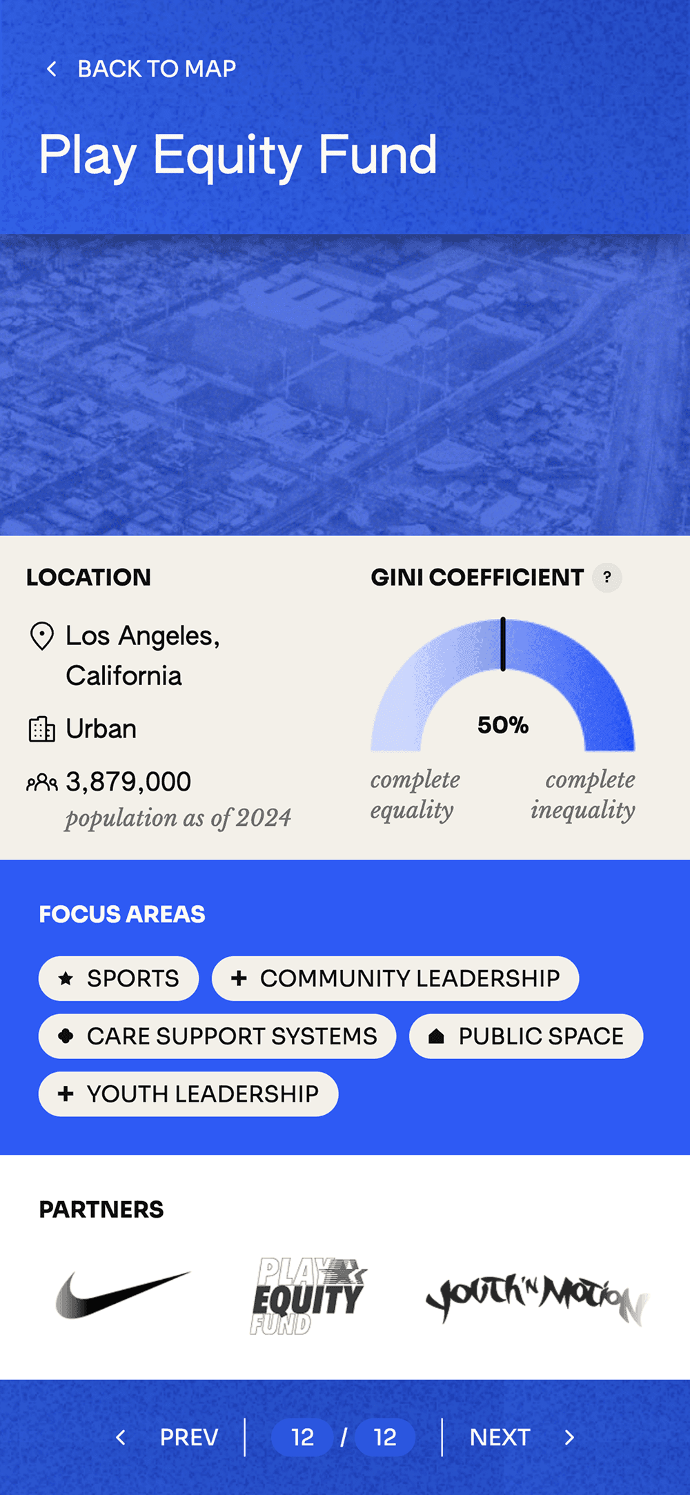 place based detail view mobile