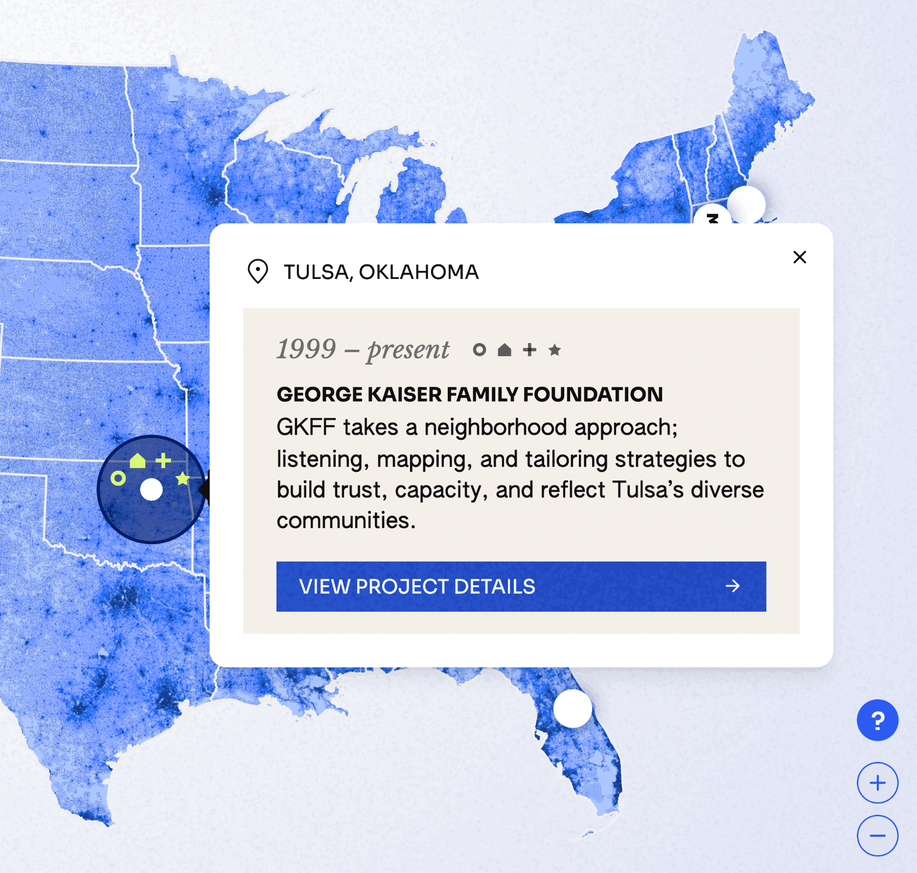place based preview modal